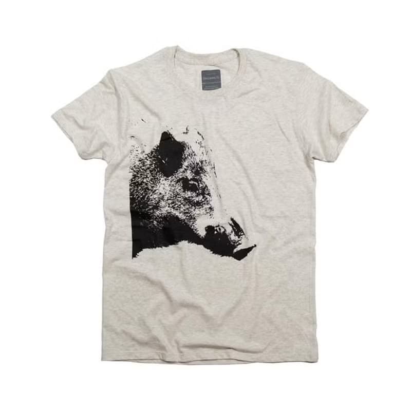 猪  イノシシ年 おもしろ デザインTシャツ　ユニセックスXS〜XLサイズ　Tcollector