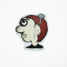 Li-good - 防水貼紙、行李箱貼紙 ( 大鼻子先生 ) NO.35