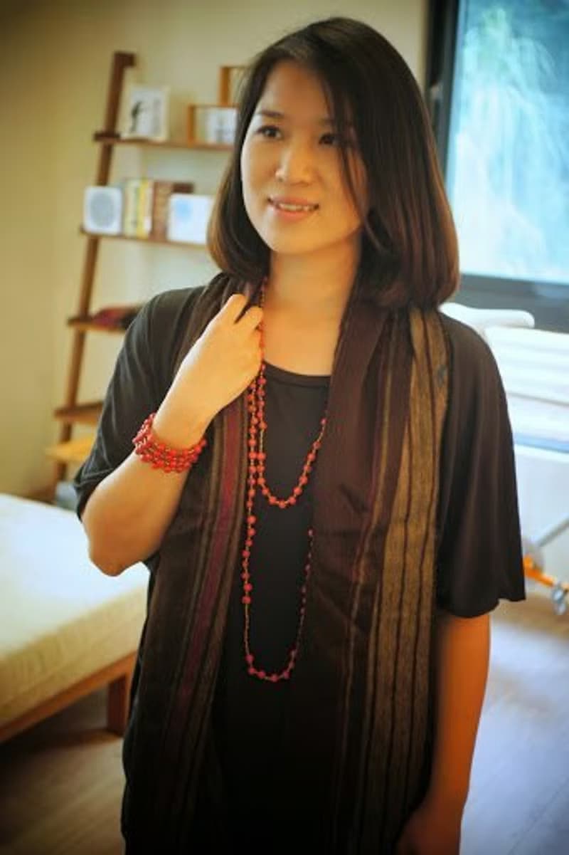 南美洲手工羊駝圍巾 深咖啡
