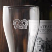 545cc【德國Pretzel蝴蝶圈啤酒杯】Pretzel in Germany結婚的繩節