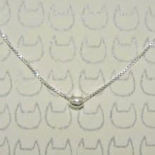 miaow icon necklace ( cat silver necklace 貓 猫 銀 银 項鍊 颈链 )