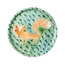 Fox In The Leaves 限量手繪拖盤 | Donna Wilson