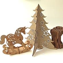 【福袋】情人節禮物/雪花聖誕樹組合A