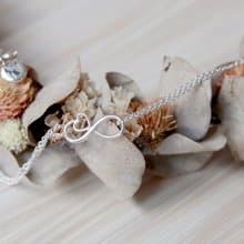 手工925純銀【愛.是無限的 -手鍊】閨蜜.告白.情人節禮物