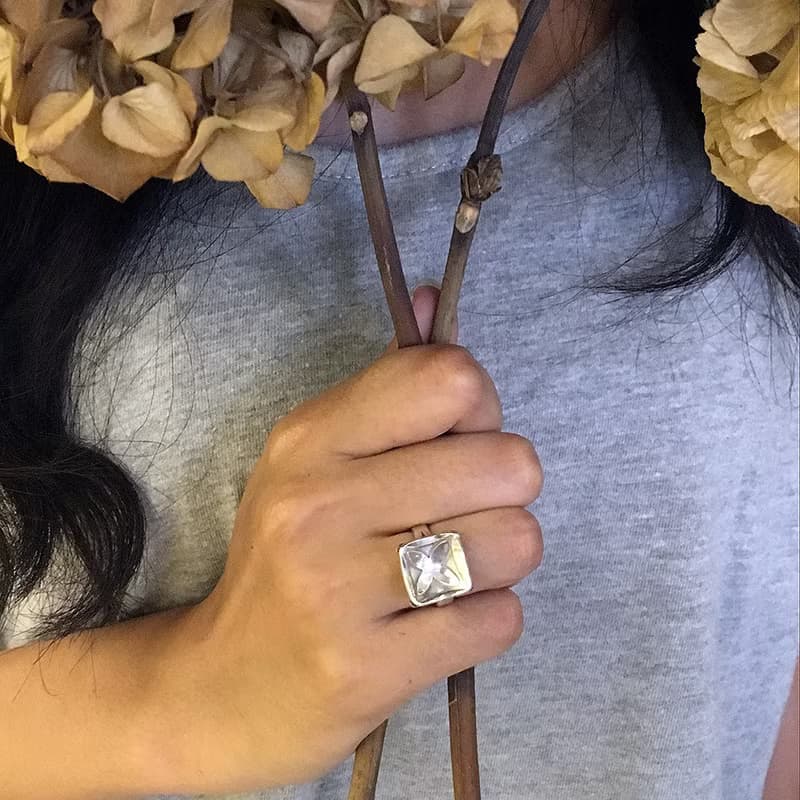 牽牛花-手工純銀戒指/手作的詩HANDICRAFT POEMS,愛自己,幸福中!