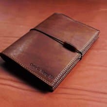 【MUJI A6 30頁 VULCAN Note】義大利植鞣牛革 筆記本 可壓印
