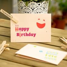 生日快樂 Happy Birthday! 種子卡片