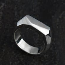 訂製戒指-造型戒 X-Ring(L) 925 純銀戒指-64DESIGN