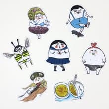 蛋定人生防水貼紙(7入) #1