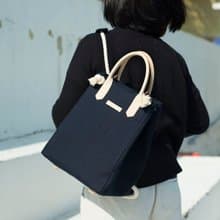 島中坊研 三用帆布背包 (普通/A4尺寸版,深藍色版本)
