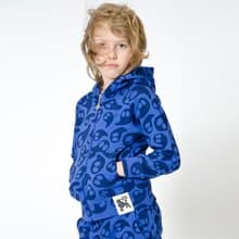 【瑞典童裝】有機棉小精靈外套3歲至14歲 藍
