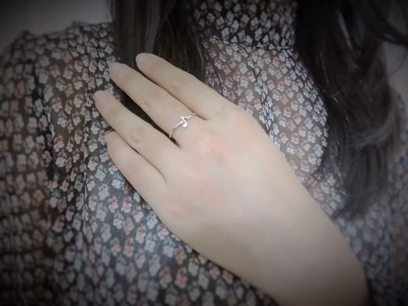 8分音符 | 純銀戒指 細圈戒 尾戒 手作銀飾 情人禮物 生日禮物