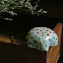 【 T - C 】項鍊 日本白瓷 瓷器  限量 自然釉色 無限看不膩色調 攝氏1350高溫燒製