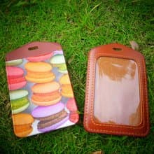 手作好禮 真皮卡套 票卡夾 證件套 識別證 (送掛繩) 聖誕交换禮物