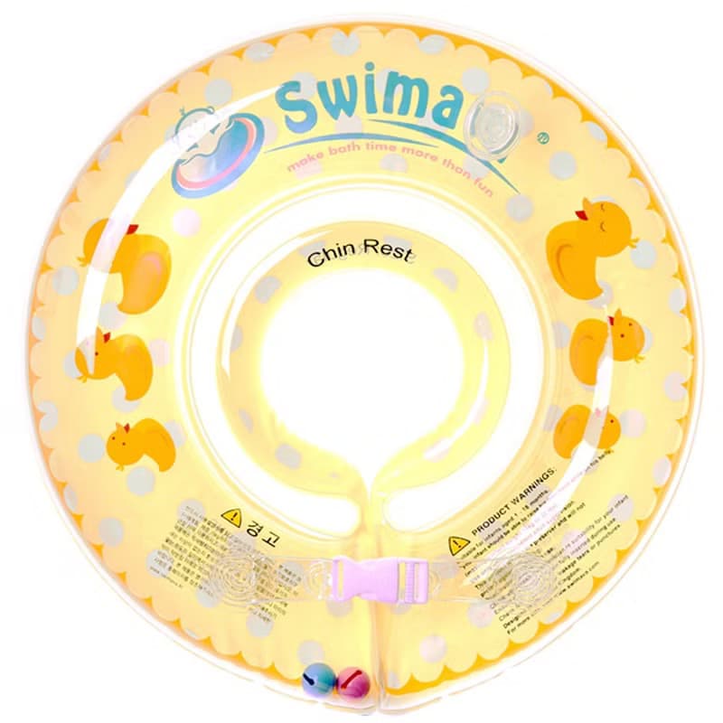 Swimava 小黃鴨嬰兒游泳脖圈/尿褲套裝組