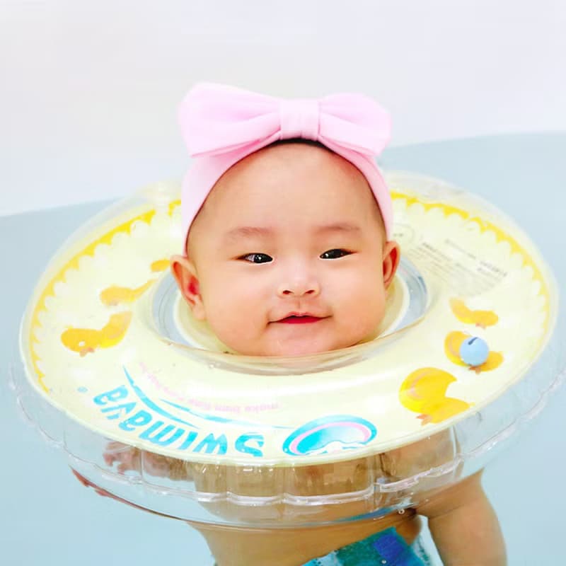 Swimava 小黃鴨嬰兒游泳脖圈/尿褲套裝組