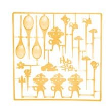 【Dot Design】花果叉-橘色