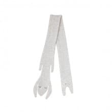 【冬季特賣】Bunny 純羊毛圍巾-灰 | Donna Wilson