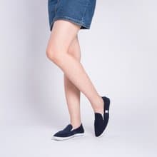 【出清特價】寶特瓶製休閒鞋  FYE樂福懶人鞋   深藍色  女生款