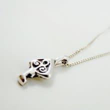 心之鎖匙 純銀項鍊[限量]/ 鎖骨鍊 / 禮物 / 紀念日/ 情人節