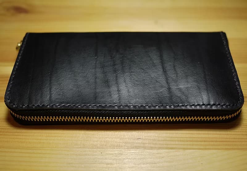 小島手工拉鍊長夾 Leather Zip Around Wallet