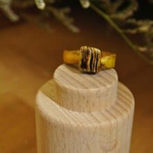 【 T -C  】戒指 皮革 牛皮 日本白瓷 瓷器  限量 自然釉色 無限看不膩色調 攝氏1350高溫燒製