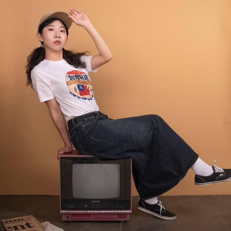 復古 T-shirt－台灣製造　中性　男女皆宜　禮物推薦