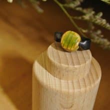 【 T - C 】戒指 皮革 牛皮 日本白瓷 瓷器  限量 自然釉色 無限看不膩色調 攝氏1350高溫燒製