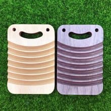 微笑洗衣板原木杯墊