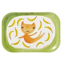 Cat Bananas Mini 限量手繪托盤 | Donna Wilson