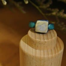 【 T - C 】戒指 皮革 牛皮 日本白瓷 瓷器  限量 自然釉色 無限看不膩色調 攝氏1350高溫燒製