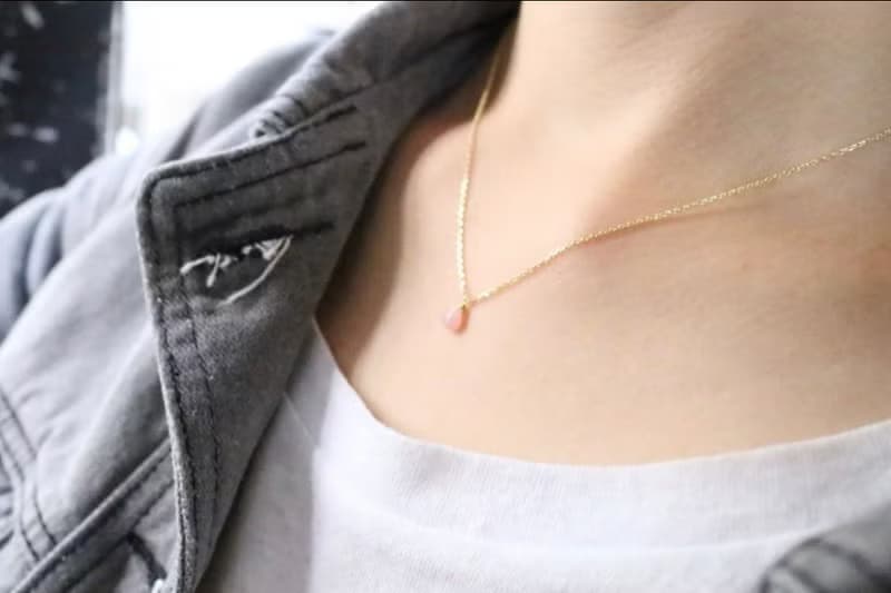 項鍊 珍珠 蛋白石 - 懷珠 -