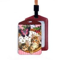 手作好禮 真皮卡套 票卡夾 證件套 識別證 (送掛繩) 聖誕交换禮物