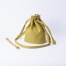 糖果系束口大水桶包 手提肩背兩用可替換 Wasabi  / 芥末綠