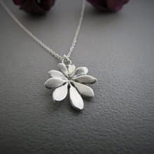 鵝掌藤 - 路邊小草 | 純銀項鍊 女款 細鍊 手工銀飾 情人節