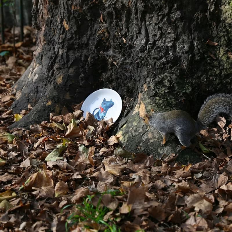 Hungry Wolf 兒童餐盤 | Donna Wilson