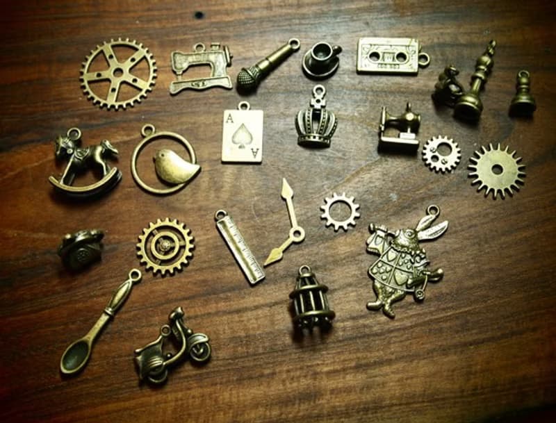 Steampunk 蒸氣龐克風 機芯復古手鍊