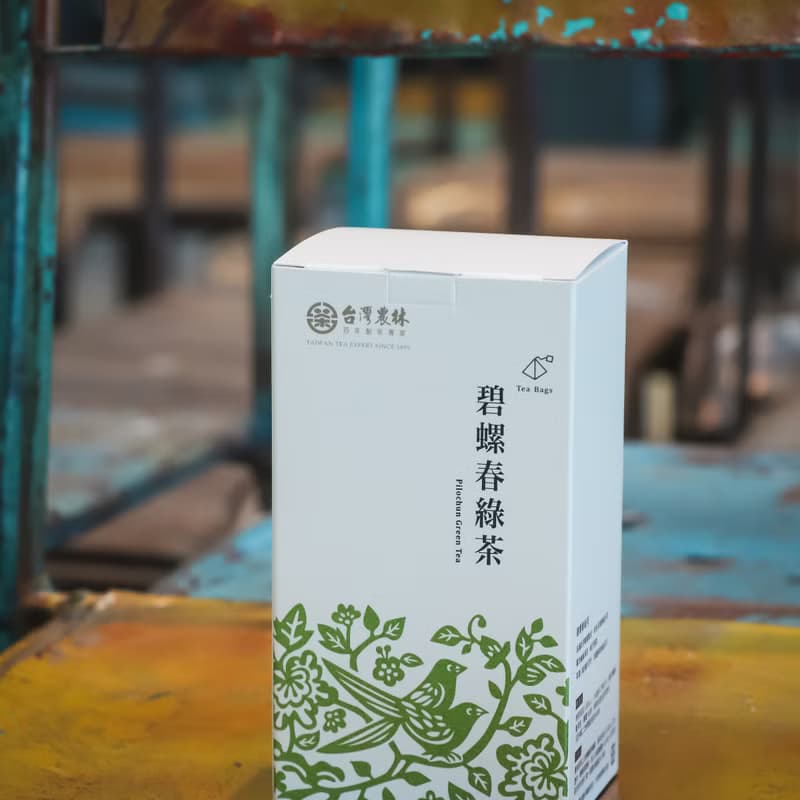 台茶風華 碧螺春綠茶 (天然製材茶包2.5gx20入/盒) 台灣農林
