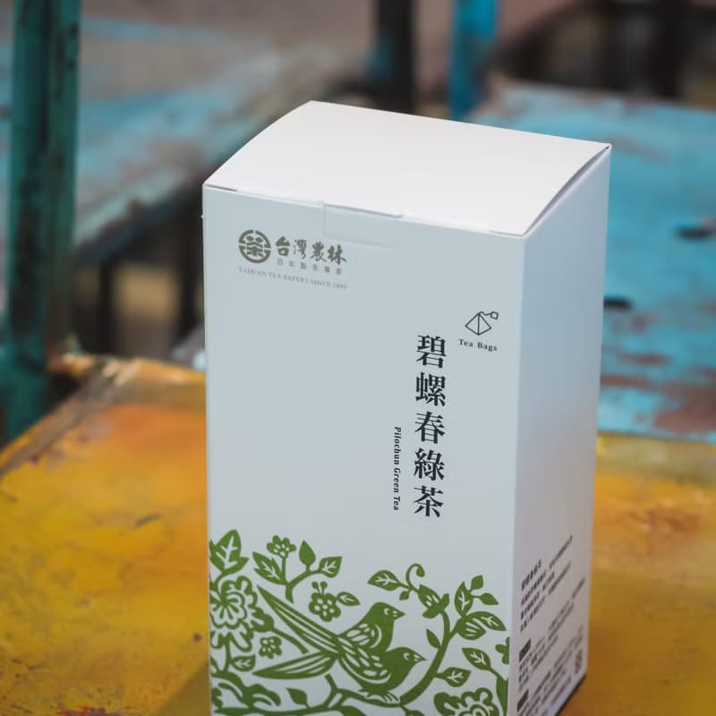 台茶風華 碧螺春綠茶 (天然製材茶包2.5gx20入/盒) 台灣農林