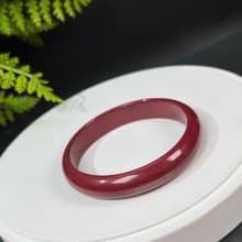 精品紫金砂朱砂手鐲 56MM 辰砂手環女款 本命年 化太歲