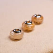 【時光珠】金箔款 X 潘朵拉記憶手鍊 l 永久保存 l 寵物胎毛記憶