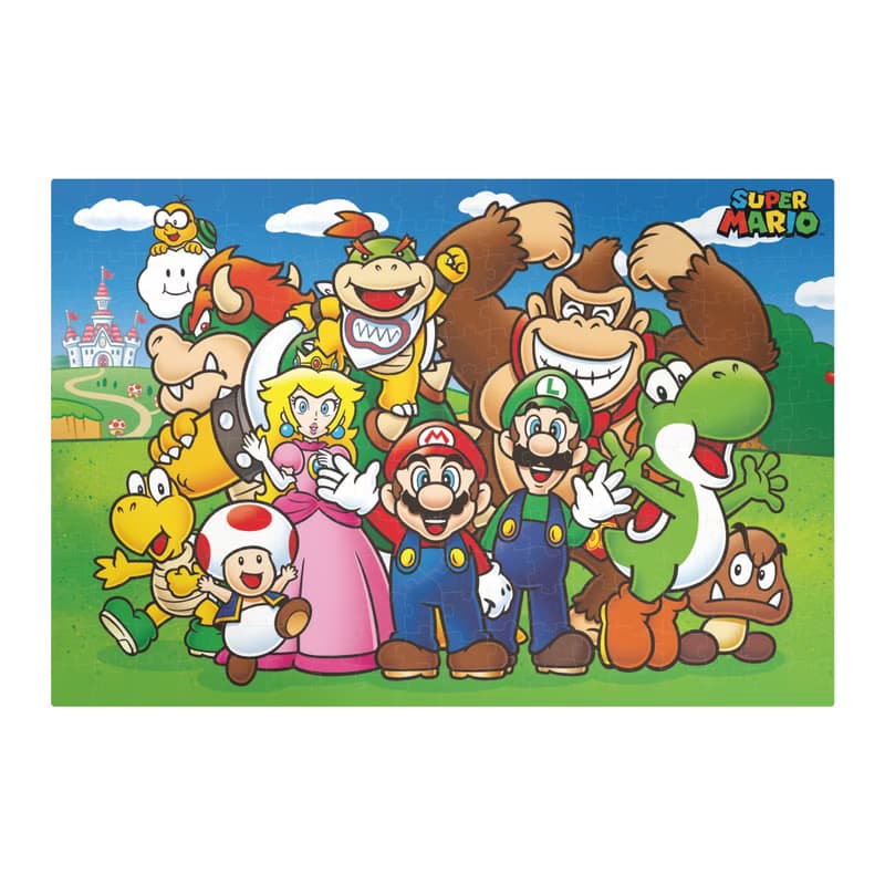 【MARIO系列】官方授權任天堂瑪利歐全家福拼圖/砌圖
