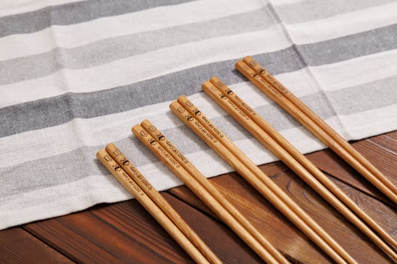 (海洋公園X島嶼製作 聯乘系列) 栗木尖頭形筷子 5對