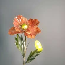 【誕生花燈】5月・虞美人。小夜燈。生日禮物
