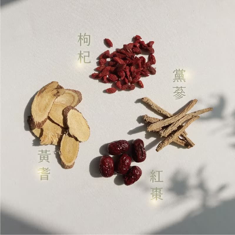 滋補強身【精神10入】無咖啡因漢方茶 | 紅棗 黃耆 黨蔘 中藥養生