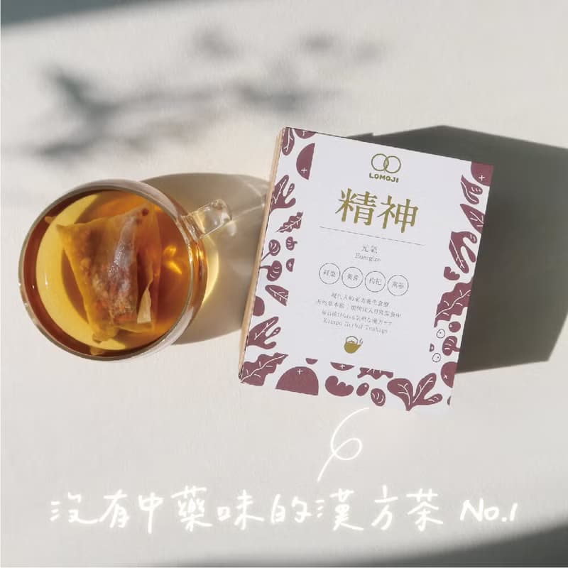 滋補強身【精神10入】無咖啡因漢方茶 | 紅棗 黃耆 黨蔘 中藥養生