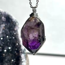 (獨一無二) 超七 - 原石項鍊 SuperSeven