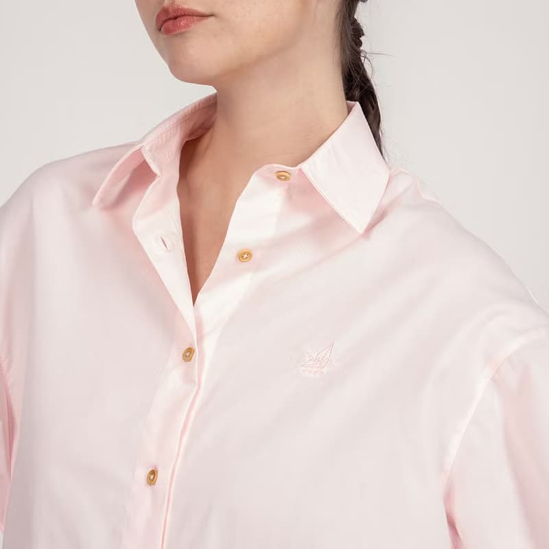 BASIC // pink // women oversized shirt