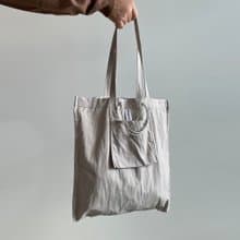 DAILY 2wayトートバッグ / grey beige / cotton