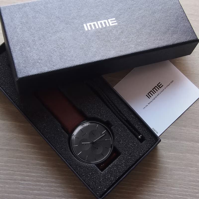IMME 簡約設計手錶 5102 套裝 情人禮物